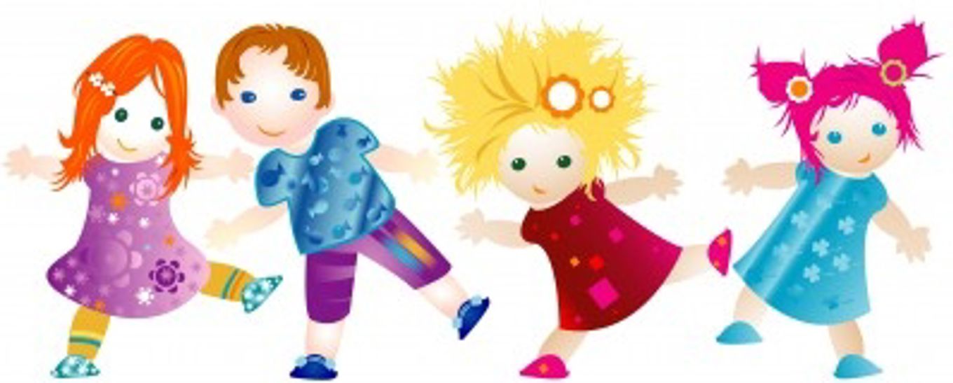 barn som danser - tegning