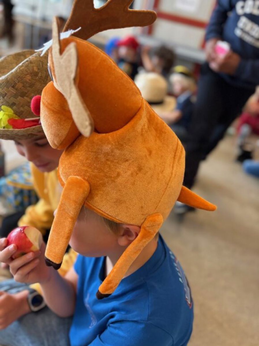 en person som holder en gulrot