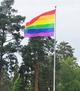 Foto: Anne Børresen Prideflagget